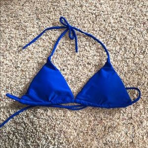 Triangle bikini top